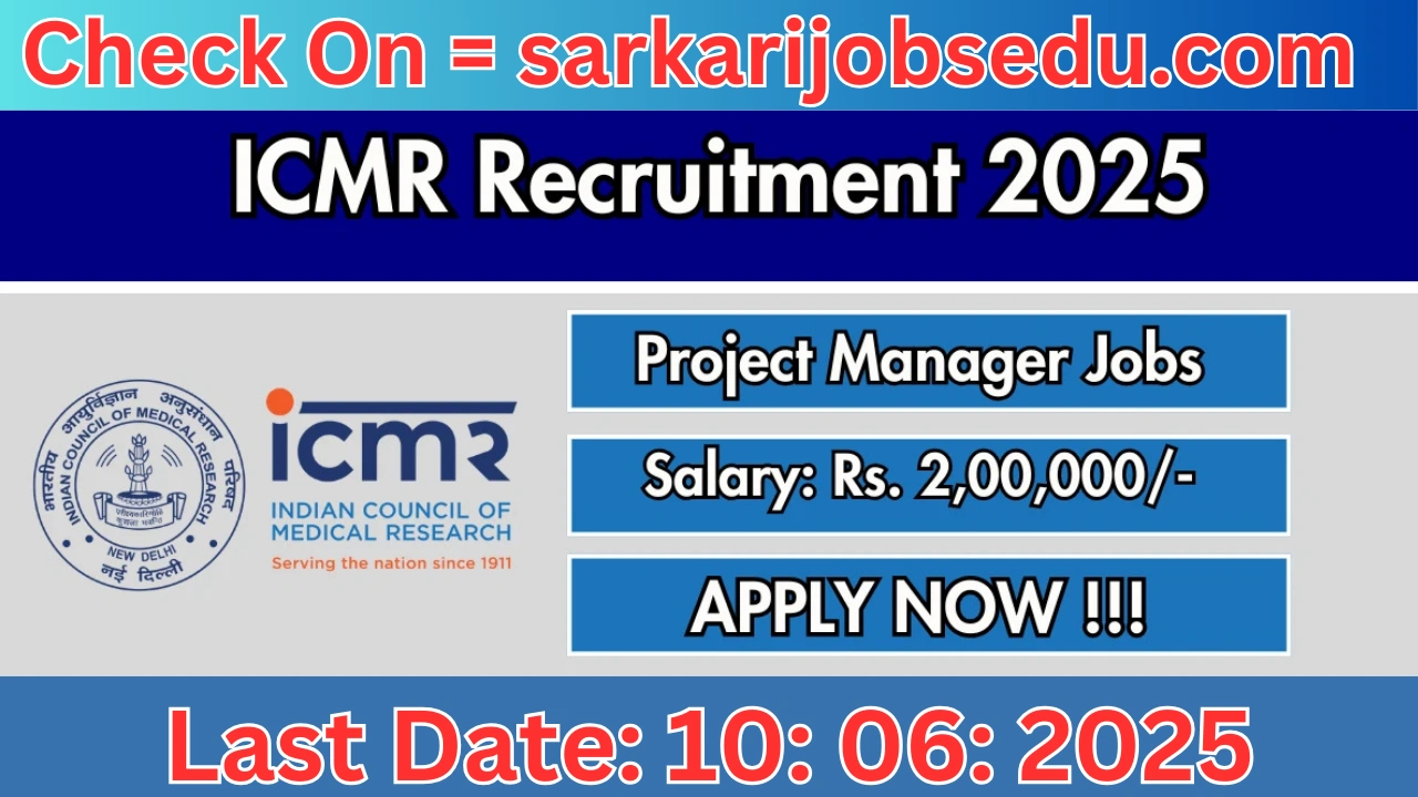 ICMR Recruitment 2025: Apply Now for Consultant & Young Professional Roles in Policy & Communications