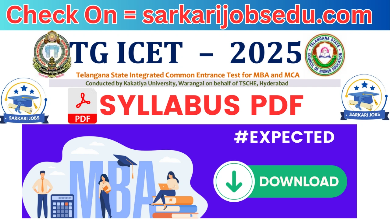 TG ICET 2025